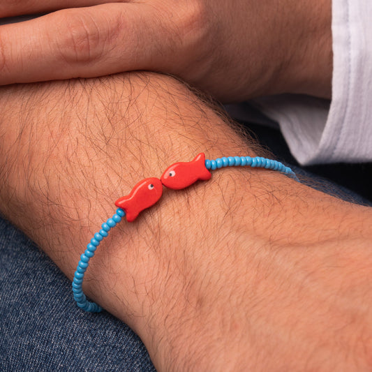 bracciali pesciolini innamorati